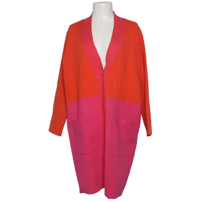 Strickjacke (Orange, Pink, Mehrfarbig) von Steffen Schraut Polyamid, Polyester, Viskose