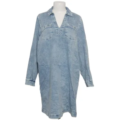 Robe en jean (Bleu) de Ichi Coton, Élasthane