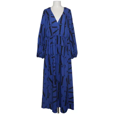 Dress (Blue, Black) from Glamaker Elastane, Polyester