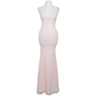 Avondjurk (Roze) van Wanderdoll Elastaan, Polyamide, Polyester