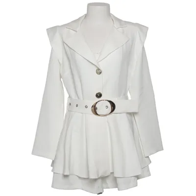 Jumpsuit (White) from Excellence Cotton, Polyester