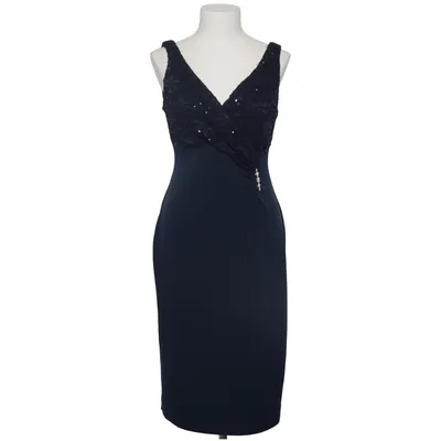 Robe de cocktail (Bleu) de Connected Apparel Élasthane, Polyamide, Polyester