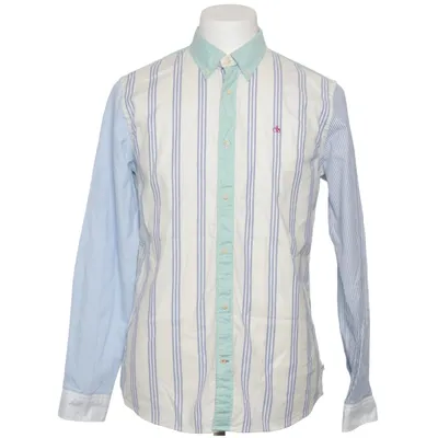 Chemise (Bleu, Blanc, Vert) de Scotch & Soda Élasthane, Coton biologique