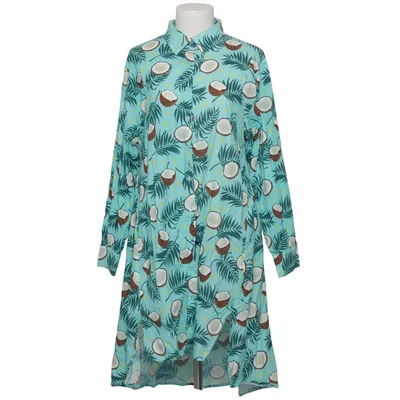 Robe chemise (Bleu, Multicolore) de Dedoles