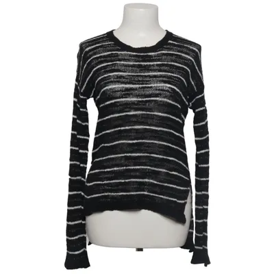 Sweater (Black, White) from Sisley Acrylic, Cotton, Metallic fiber, Polyamide, Viscose, Wool