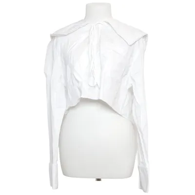 Shirt (White) from Zara Cotton