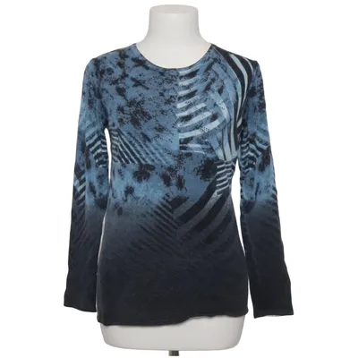Long sleeve T-shirt (Blue, Black, Multicolored) from Ovanti Elastane, Polyamide, Viscose