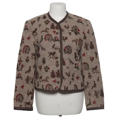 Jacka (Beige, Flerfärgad) från Meico Polyester, Ull