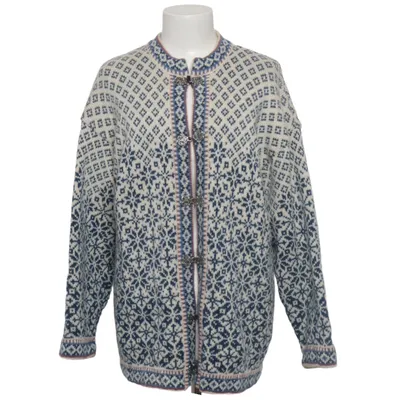 Cardigan (Blue, White) from Norlender