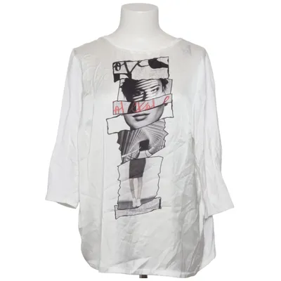 Long sleeve T-shirt (White) from Le Comte Cotton, Elastane, Polyester