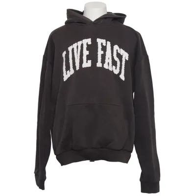Sweat à capuche (Gris) de Lfdy Coton, Polyester