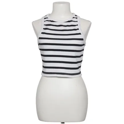 Tanktop  (Sort, Hvid) fra Silk Road Bomuld, Elastan, Polyester