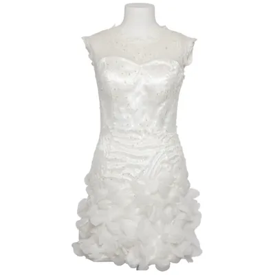 Cocktailklänning (Vit) från Izidress Polyester