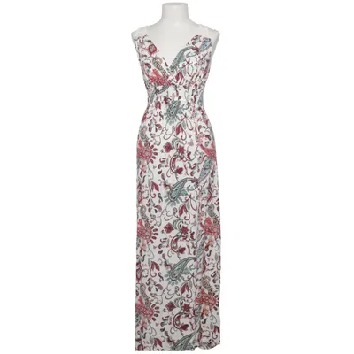 Maxi dress (White, Multicolored) from AJC Elastane, Viscose