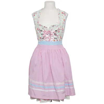 Dirndl (Roze, Groen, Meerkleurig) van Luxure Polyester