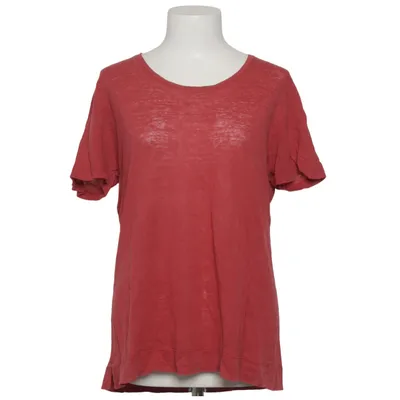 T-shirt (Rood) van Grüne Erde Elastaan, Linnen