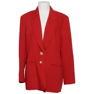 Kavaj (Röd) från Schneberger Polyester, Ull