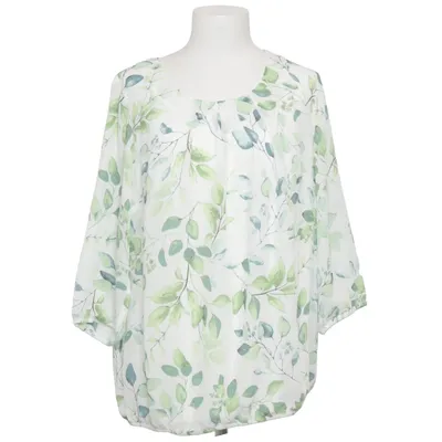 Blus (Vit, Grön, Flerfärgad) från Fair Lady Polyester