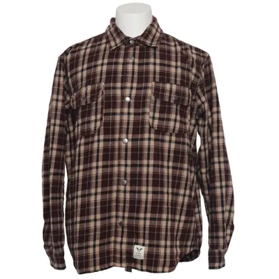 Flannel shirt (Brown, Beige, Black) from Fat Moose Cotton