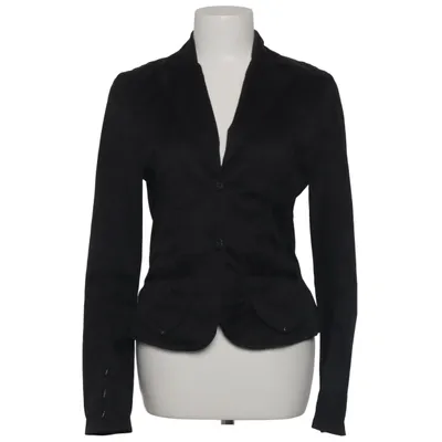 Blazer (Schwarz) von Marc Cain Sports Baumwolle, Elasthan, Polyamid
