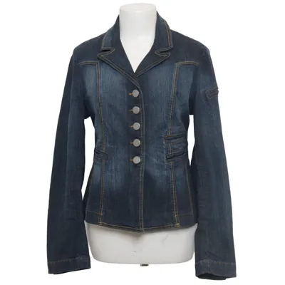 Veste en jean (Bleu) de Costume National Coton, Élasthane