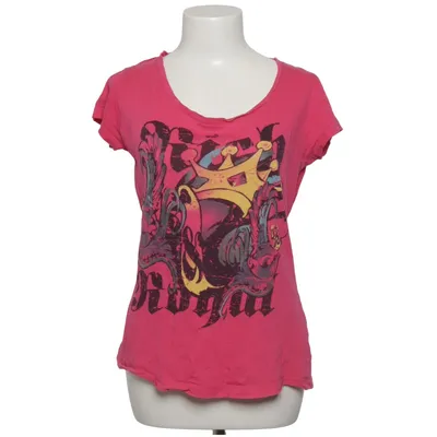 T-shirt (Pink, Mehrfarbig) von Rich & Royal Baumwolle