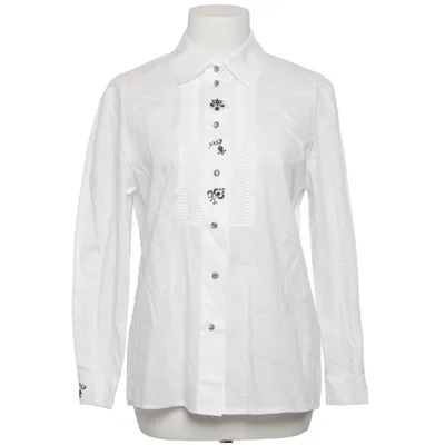 Shirt (Wit) van Perry Landhaus Katoen