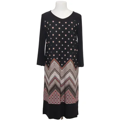Robe (Noir, Multicolore) de Mingel Élasthane, Polyester
