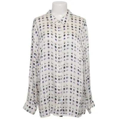 Bluse (Weiß, Lila, Beige) von Christopher Kane Elasthan, Seide