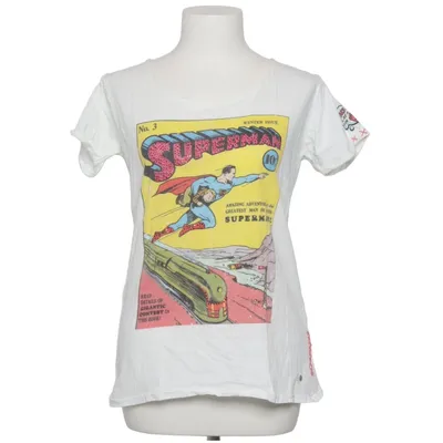 T-shirt (Hvid, Flerfarvet) fra Superman Bomuld