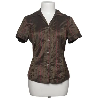 Short sleeve shirt (Brown, Multicolored) from La Rochelle Polyester