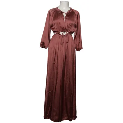 Maxikleid (Pink) von Zara Polyester
