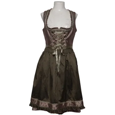 Dirndl (Marron) de Krüger Madl Coton, Polyester