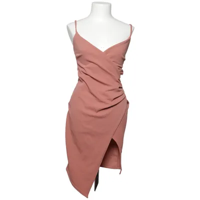 Kjole (Brun) fra Misspap Elastan, Polyester