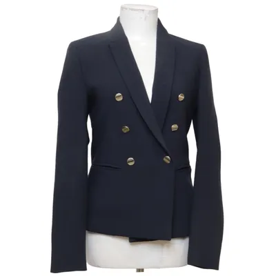 Blazer (Blå) fra La Petite Francaise Elastan, Polyester, Viscose