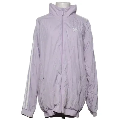 Træningsjakke (Lilla) fra Adidas Originals Polyamid, Genanvendt polyester