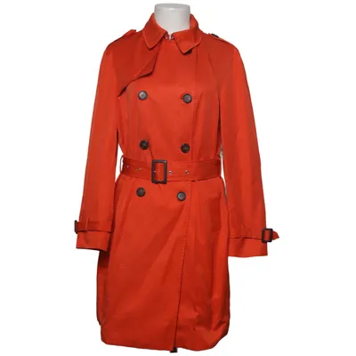 Trenchcoat (Oranje) van Farouche Katoen, Nylon, Polyester