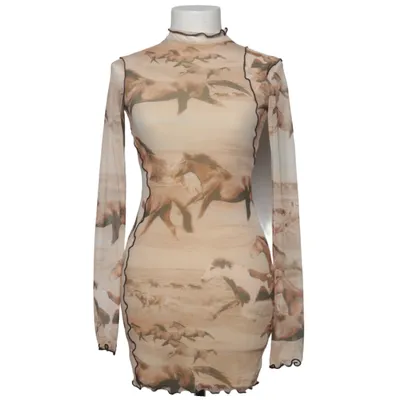 Klänning (Beige, Brun, Flerfärgad) från Urban Outfitters