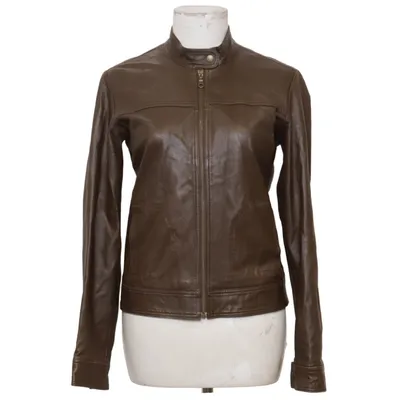 Lederjacke (Braun) von La Redoute Leder, Polyester