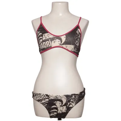 Bikini (Zwart, Beige, Roze) van Turbo Polybutyleen, Polyester