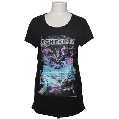 T-shirt (Zwart) van Iron Maiden Katoen