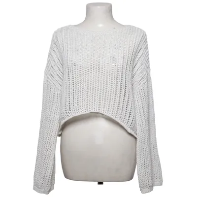 Pull-over (Blanc) de Pull & Bear Coton, Polyester