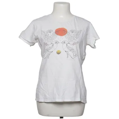 T-shirt (White, Multicolored) from Russell Cotton