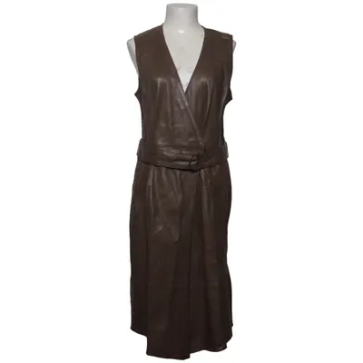 Leather dress (Brown) from Oakwood