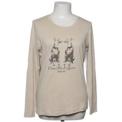 Long sleeve T-shirt (Beige) from Margittes Cotton