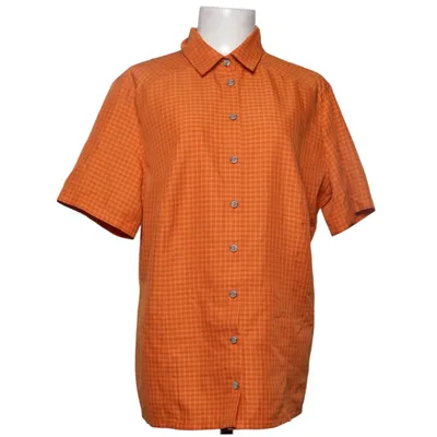 Kortærmet skjorte (Orange) fra All Sport Elastan, Polyamid, Polyester