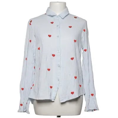 Shirt (Blue, Red) from Jubylee Cotton