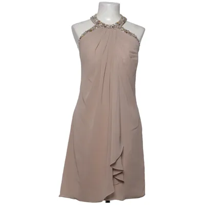 Halternek jurk (Beige) van Jora Collection