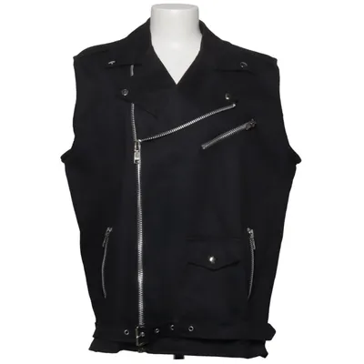 Biker vest (Black) from EMP Cotton