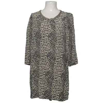 Blouse (Beige, Noir) de Virginie Castaway Soie
